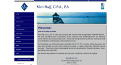 Desktop Screenshot of marihuffcpa.com